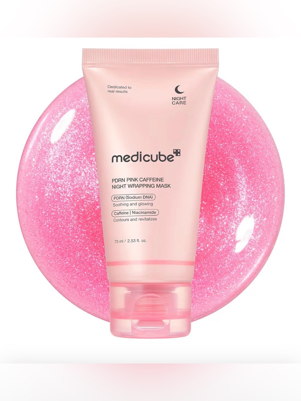 Medicube PDRN Pink Caffeine Night Wrapping Mask